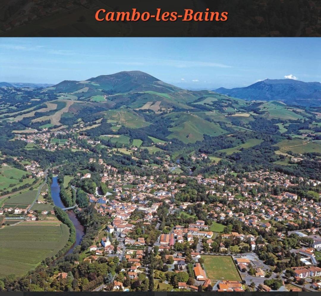 Superbe Appart Avec Jardin Et Piscine Cambo-les-Bains Exterior foto